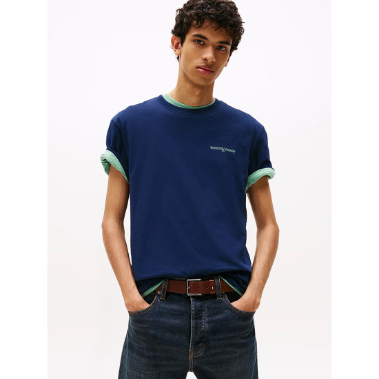 Tommy Hilfiger Ανδρική κοντομάνικη μπλούζα Back Graphic Crew Neck T-Shirt